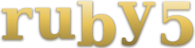 ruby 5 logo